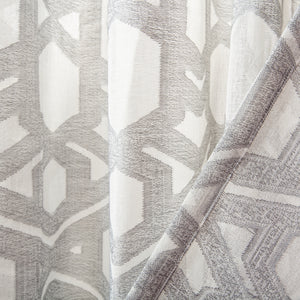 Safavieh Brenna 52X96 Window Panel in Grey WDT1031A-5296