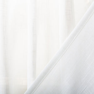 Safavieh Trin 52X84 Window Panel White 100% Polyester WDT1034A-5284