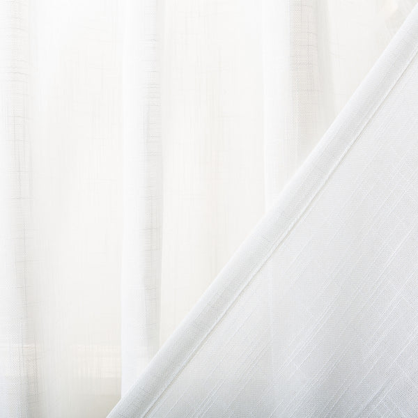 Safavieh Trin 52X84 Window Panel White 100% Polyester WDT1034A-5284