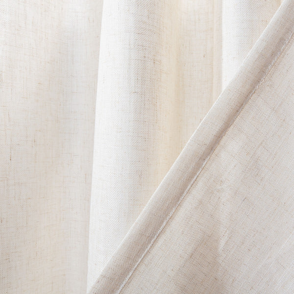 Safavieh Layland 52X84 Window Panel Beige 95% Polyester/5% Linen WDT1035A-5284