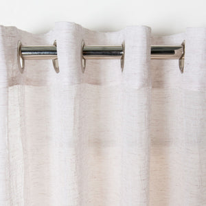 Safavieh Moony 52X84 Window Panel Beige 100% Polyester WDT1045B-5284