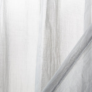 Safavieh Kannon 52X84 Window Panel Grey 100% Polyester WDT1046A-5284