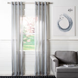 Safavieh Kannon 52X84 Window Panel Grey 100% Polyester WDT1046A-5284