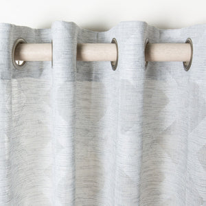 Safavieh Kenji 52X84 Window Panel Grey 100% Polyester WDT1048B-5284