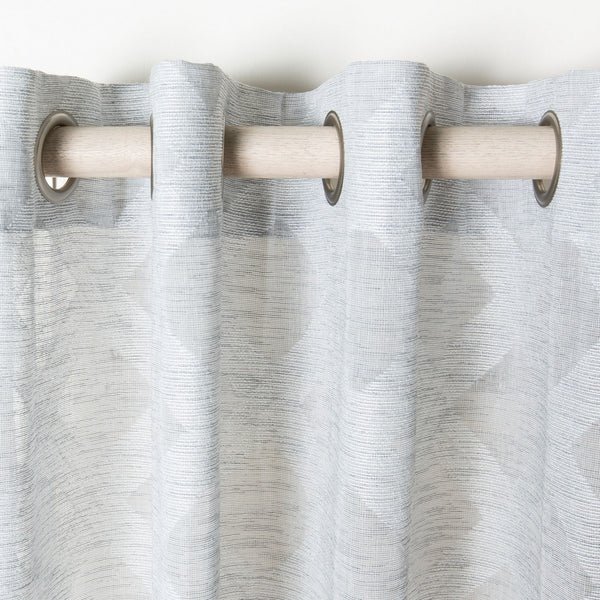 Safavieh Kenji 52X84 Window Panel Grey 100% Polyester WDT1048B-5284