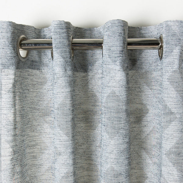 Safavieh Kenji 52X84 Window Panel Grey 100% Polyester WDT1048C-5284