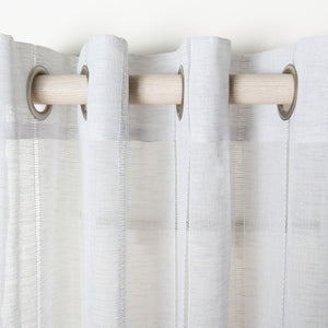 Safavieh Lemma 52X84 Window Panel Grey 100% Polyester WDT1050B-5284