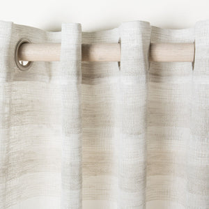 Safavieh Liberty 52X84 Window Panel Assorted Beige 100% Polyester WDT1053A-5284