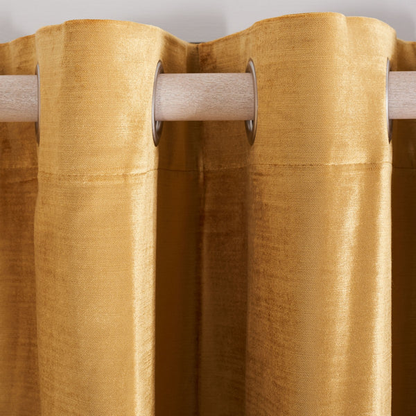 Creslia 52X84 Window Panel Golden 60% COTTON / 40% VISCOSE WDT1054D-5284