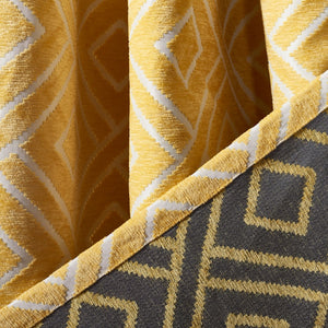 Safavieh Cecille Window Treatment/Yellow Yellow 100% Polyester WDT1056A-5284
