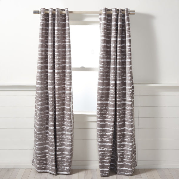 Safavieh Brynleigh Window Treatment/Grey Grey 100% Polyester WDT1057D-5284