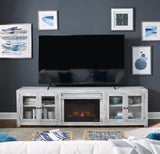 Aspenhome Avery Loft Modern/Contemporary 97" Fireplace Console with 4 Doors WDY1970-LIM