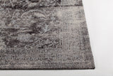 Chandra Rugs Willa 70% Cotton + 30% Polyester Hand-Woven Contemporary Flat Rug Black/Grey/Beige 9' x 13'