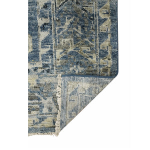 AMER Rugs Willow WIL-1 Hand-Knotted Tribal Southwestern Area Rug Blue 10' x 14'