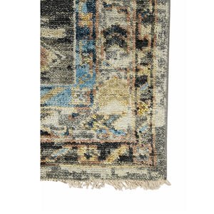 AMER Rugs Willow WIL-3 Hand-Knotted Tribal Southwestern Area Rug Gray 10' x 14'