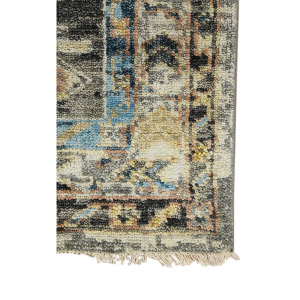 AMER Rugs Willow WIL-3 Hand-Knotted Tribal Southwestern Area Rug Gray 10' x 14'
