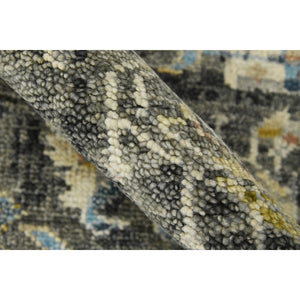 AMER Rugs Willow WIL-3 Hand-Knotted Tribal Southwestern Area Rug Gray 10' x 14'