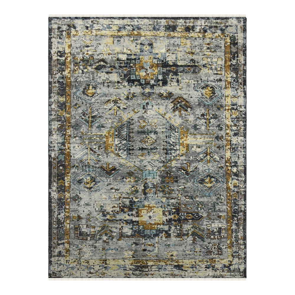 AMER Rugs Willow WIL-4 Hand-Knotted Tribal Southwestern Area Rug Multicolor 10' x 14'