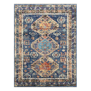 AMER Rugs Willow WIL-5 Hand-Knotted Tribal Southwestern Area Rug Blue 10' x 14'