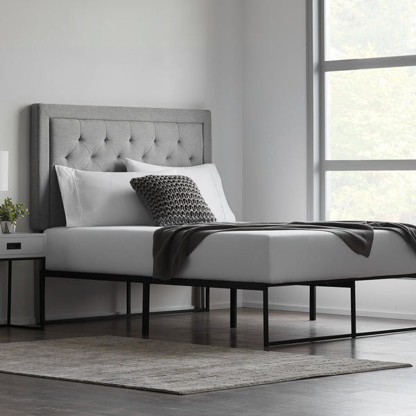 Malouf Weekender Modern Platform Bed Frame WK14TXBKPF