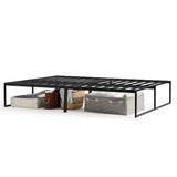 Malouf Weekender Modern Platform Bed Frame WK14TXBKPF