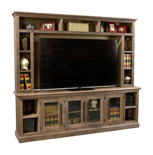 Aspenhome Manchester Traditional 97" Console & Hutch WKM1270-BRN/WKM1270H-BRN