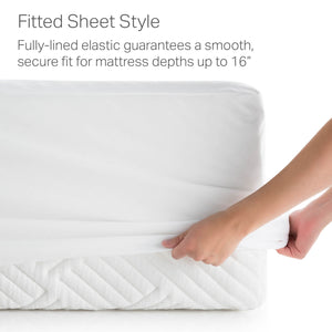 Malouf Weekender Hotel-Grade 5-Sided Mattress Protector WKPJTX3L5P