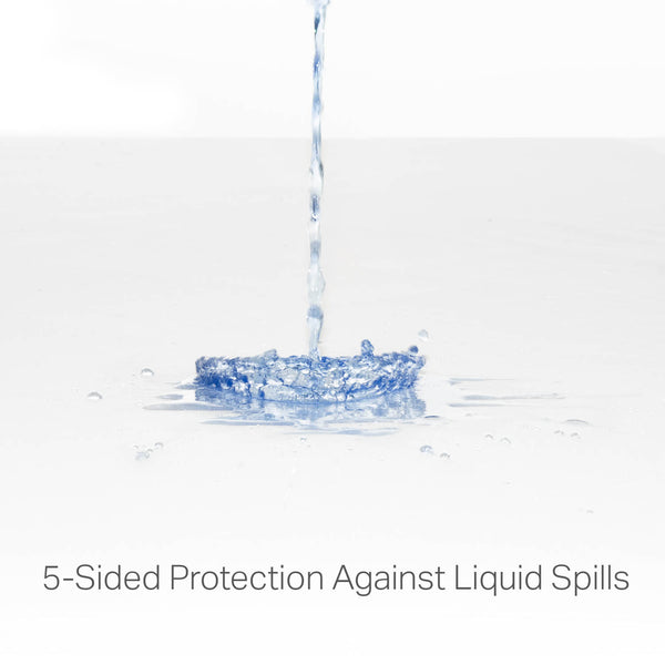 Malouf Weekender Hotel-Grade 5-Sided Mattress Protector WKPJTX3L5P