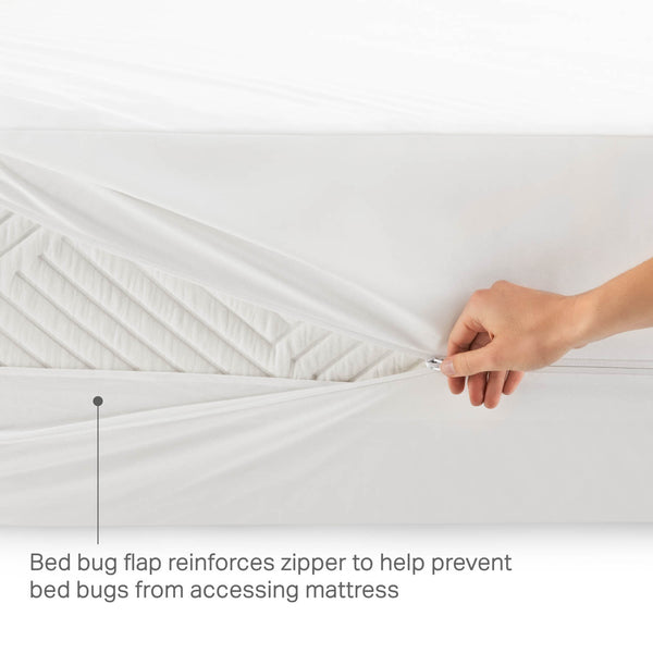 Malouf Weekender Hotel-Grade Mattress Encasement WKPJTX3LEP