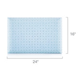 Malouf Weekender Gel Memory Foam Pillow + Reversible Cooling Cover WKSSPE30GF