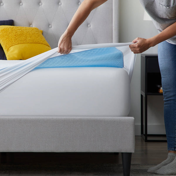 Malouf Weekender Cooling Mattress Protector WKYQPE30MP