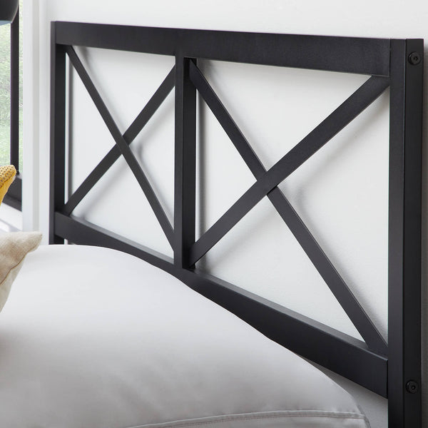 Malouf Weekender  Taylor Metal Headboard WKTAMEHBQQBK