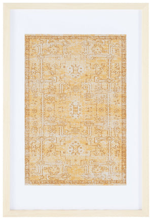 Safavieh Renaldi 25" Gold Framed Textile Wall Art WLA1004A