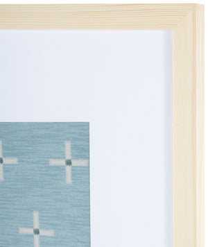 Safavieh Suzette 18" Sage/Ivory Framed Textile Wall Art WLA1015A