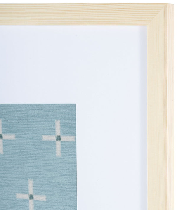 Safavieh Suzette 18" Sage/Ivory Framed Textile Wall Art WLA1015A