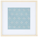 Safavieh Suzette 18" Sage/Ivory Framed Textile Wall Art WLA1015A