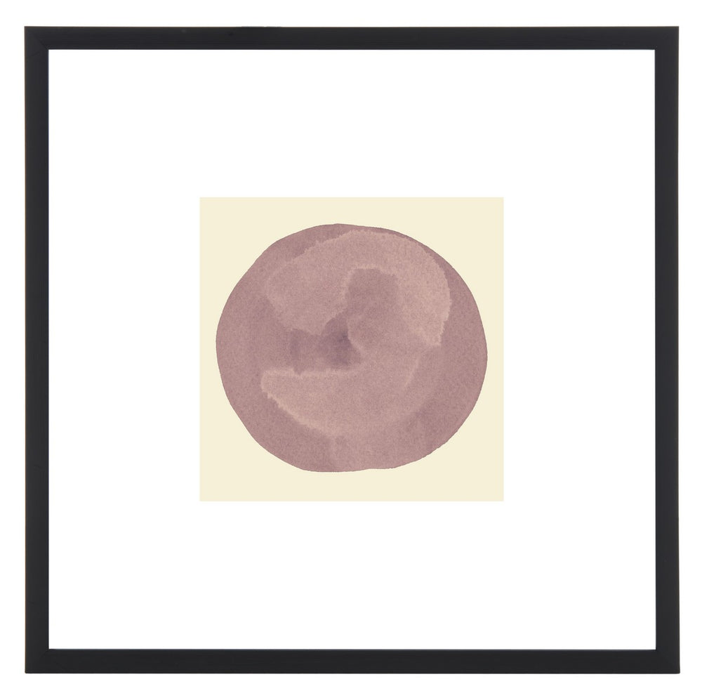 Safavieh Marble Collector, 16 X 16 Inch, Antique Ivory/Lilac , Framed Wall Art Antique Ivory / Lilac Paper / Polystyrene Frame / Perpex Glass WLA2035A