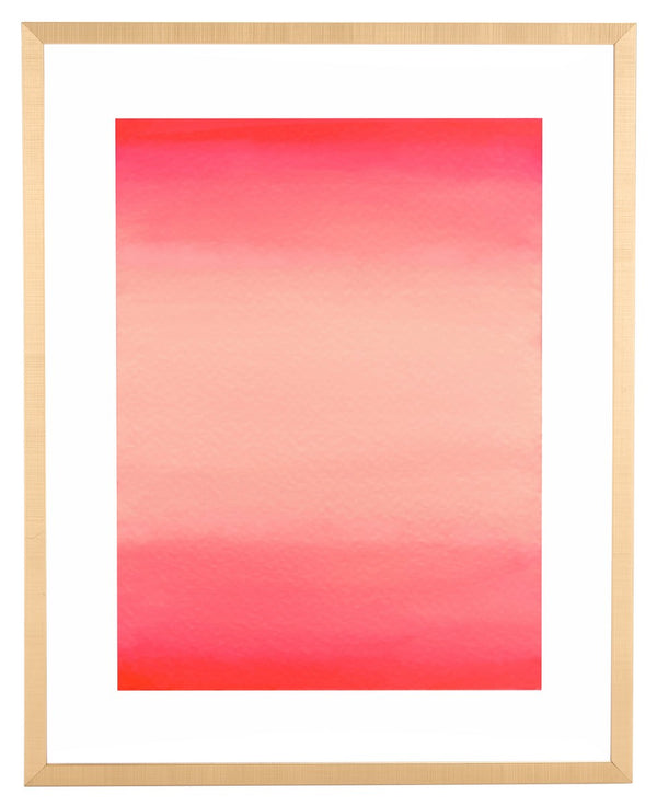 Safavieh Legally Pink, 16 X 20 Inch, Hot Pink/Blush, Framed Wall Art Hot Pink / Blush Pink Paper / Polystyrene Frame / Perpex Glass WLA2037A