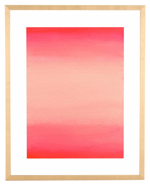 Safavieh Legally Pink, 16 X 20 Inch, Hot Pink/Blush, Framed Wall Art Hot Pink / Blush Pink Paper / Polystyrene Frame / Perpex Glass WLA2037A