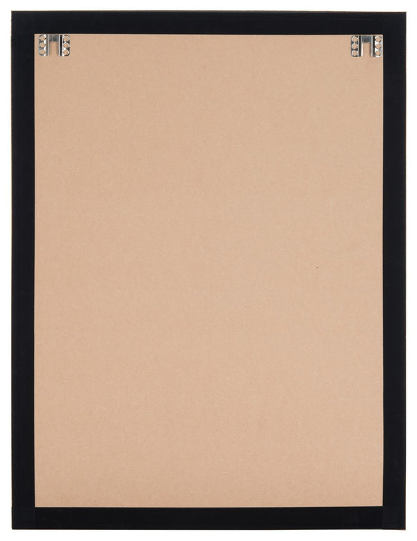 Safavieh Twin Moons, 18 X 24 Inch, Denim/Green, Framed Wall Art Denim / Green Paper / Polystyrene Frame / Perpex Glass WLA2038A