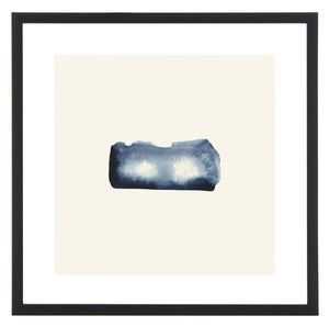 Safavieh Father Sun & Sister Moon, 16 X 16 Inch, Navy/Denim, Framed Wall Art Navy / Denim Paper / Polystyrene Frame / Perpex Glass WLA2043A