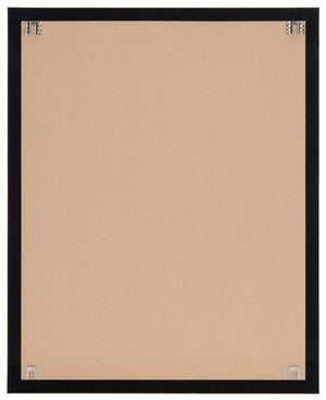 Safavieh Tango Lessons, 24 X 30 Inch, Salmon/Deep Red, Framed Wall Art Salmon / Deep Red Paper / Polystyrene Frame / Perpex Glass WLA2063A