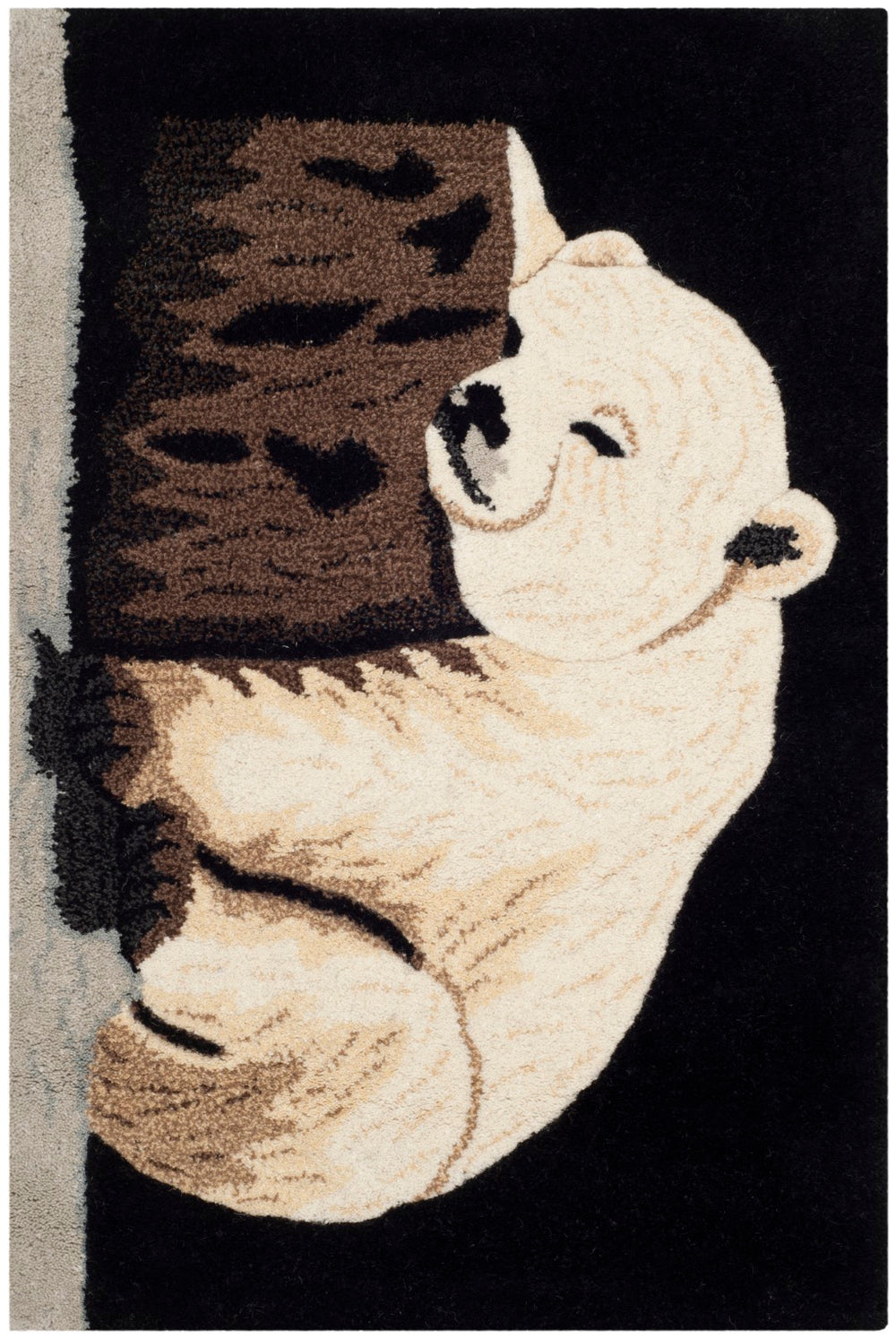 Safavieh Polar Bear Hand Tufted Wool Rug WLD201A-2