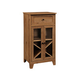 Walker Edison Wiley Traditional/Transitional 20" One-Drawer One-Door Bar Cabinet WLED3DEO