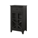 Walker Edison Wiley Traditional/Transitional 20" One-Drawer One-Door Bar Cabinet WLED3DGR