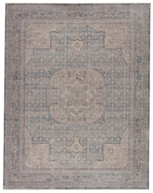 Jaipur Living Epsilon Medallion Blue/ Gray Area Rug (10'X13')