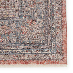 Jaipur Living Epsilon Medallion Red/ Blue Area Rug (10'X13')