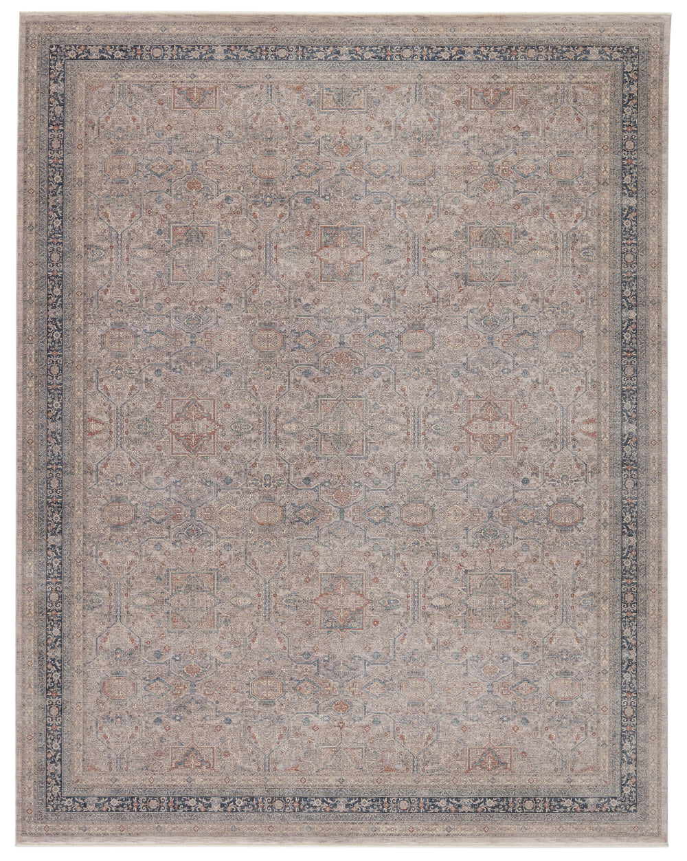 Jaipur Living Brinson Oriental Blue/ Gray Area Rug (10'X13')