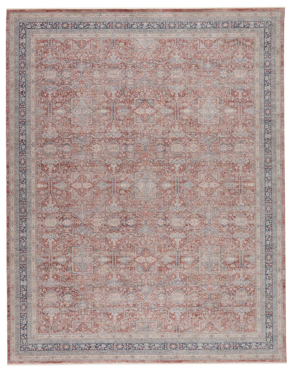 Jaipur Living Brinson Oriental Red/ Gray Area Rug (10'X13')