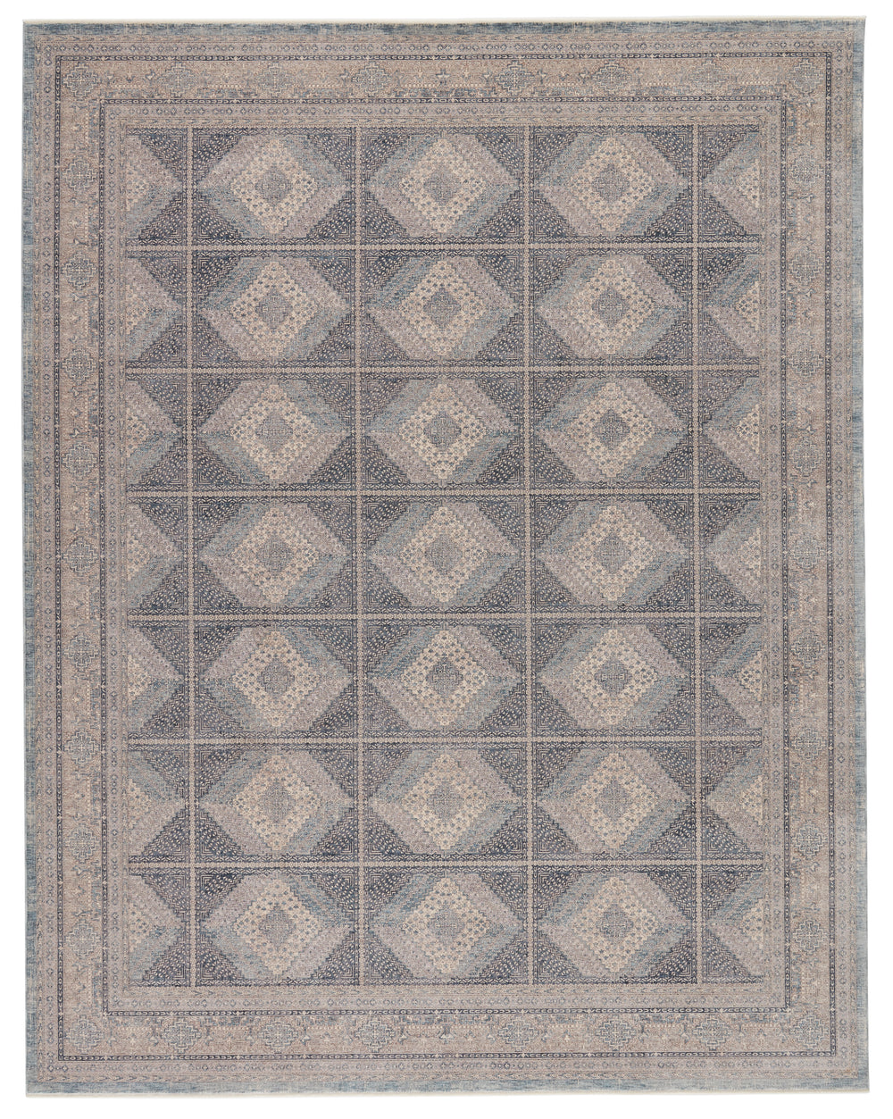 Jaipur Living Jamestown Trellis Blue/ Cream Area Rug (10'X13')